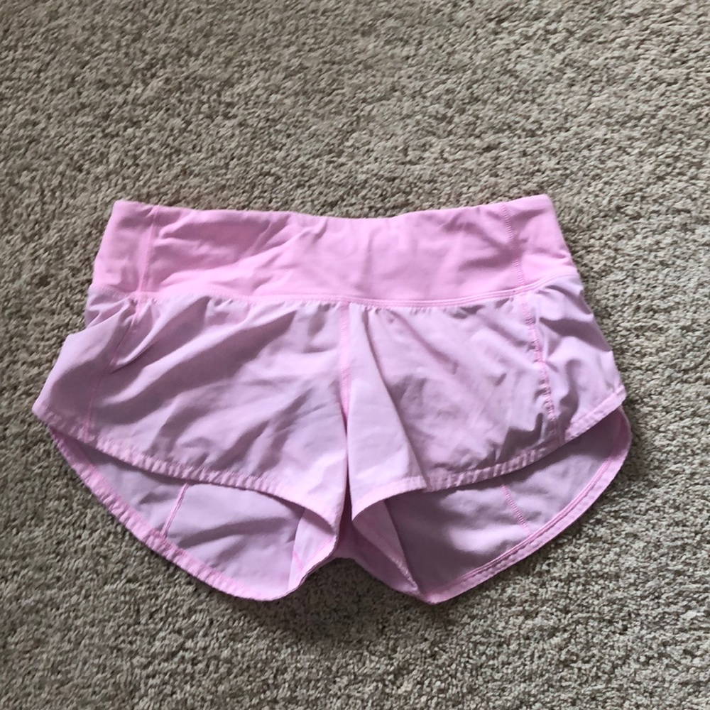 Lululemon speed up shorts 2.5 inch inseam